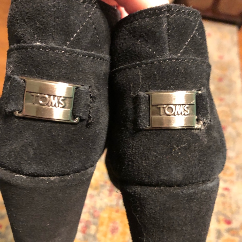 Toms Dessert Wedge Bootie, Sharpa Lined! - image 8